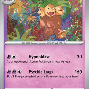 Exeggutor 024/091 Reverse Holofoil SV: Paldean Fates