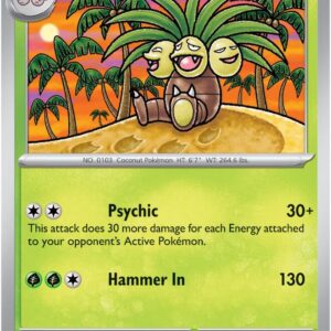 Exeggutor 103/165 Normal SV: Scarlet & Violet 151
