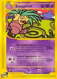 Exeggutor (13) | 013/147 | Normal | Aquapolis
