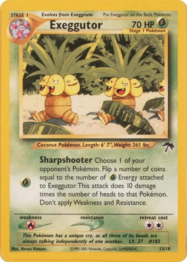 Exeggutor 13/18 Normal Southern Islands