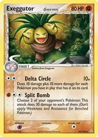 Exeggutor (Delta Species) | 41/110 | Normal | Holon Phantoms