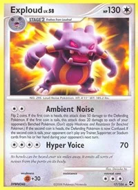 Exploud | 17/106 | Reverse Holofoil | Great Encounters