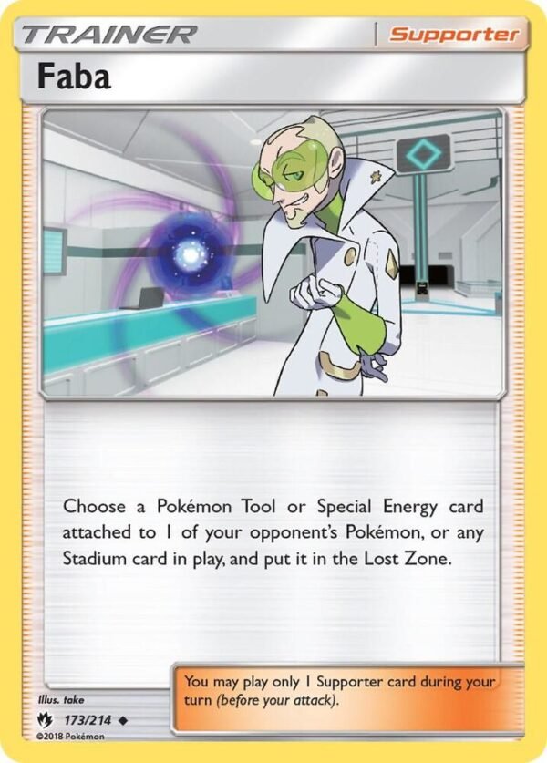 Faba 173/214 Reverse Holofoil SM – Lost Thunder Faba 173/214 Reverse Holofoil SM – Lost Thunder
