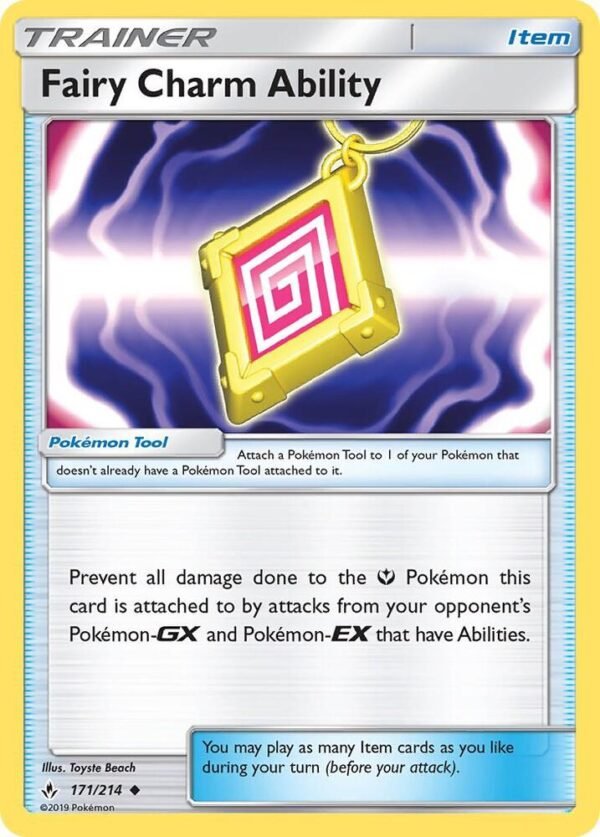 Fairy Charm Ability 171/214 Normal SM – Unbroken Bonds