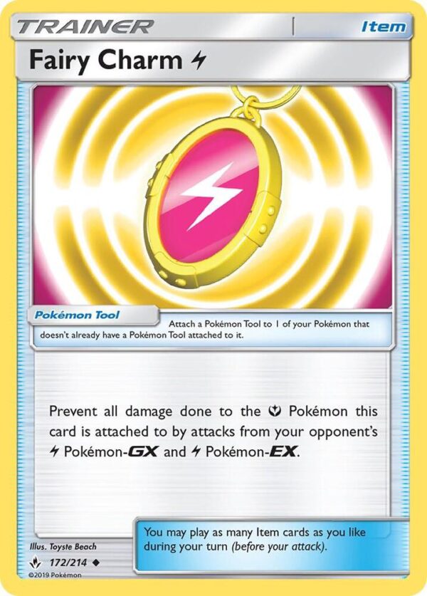 Fairy Charm L 172/214 Normal SM – Unbroken Bonds