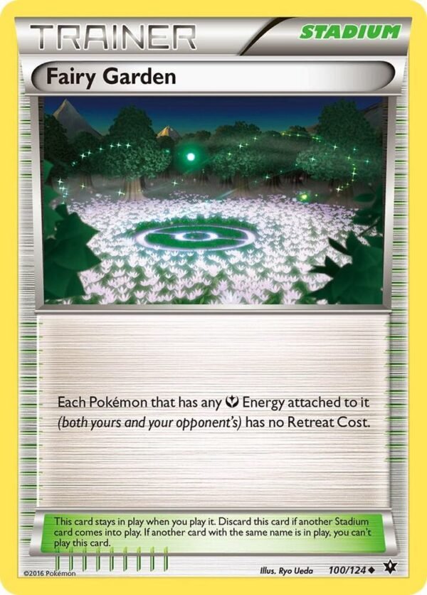 Fairy Garden 100/124 Reverse Holofoil XY – Fates Collide