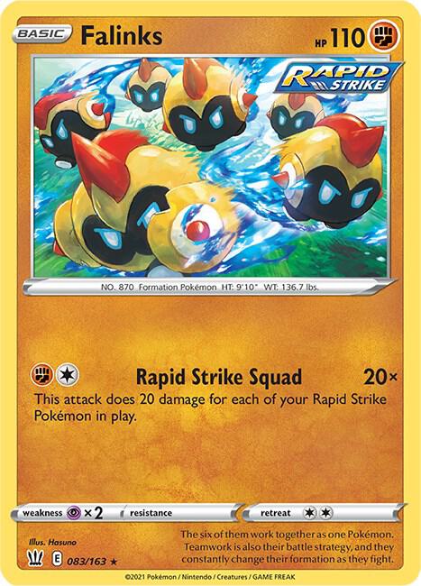 Falinks 083/163 Normal SWSH05: Battle Styles