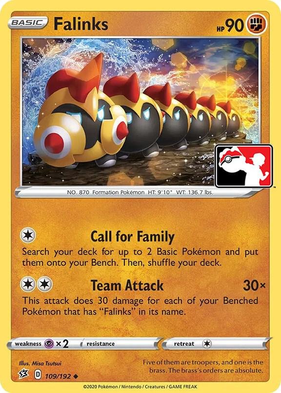 Falinks 109/192 Holofoil Prize Pack Series Cards