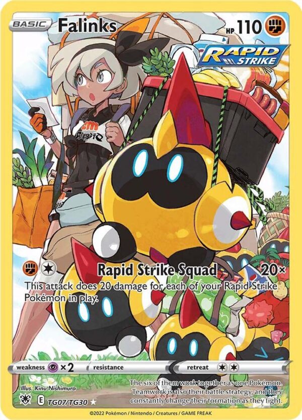 Falinks TG07/TG30 Holofoil SWSH10: Astral Radiance Trainer Gallery Falinks TG07/TG30 Holofoil SWSH10: Astral Radiance Trainer Gallery