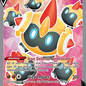 Falinks V (Full Art) 185/192 Holofoil SWSH02: Rebel Clash Falinks V (Full Art) 185/192 Holofoil SWSH02: Rebel Clash