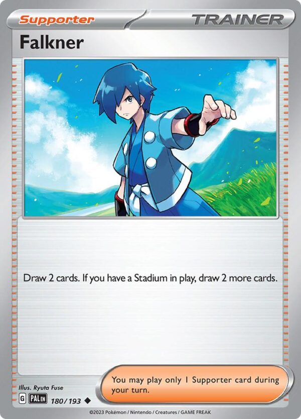 Falkner 180/193 Normal SV02: Paldea Evolved Falkner 180/193 Normal SV02: Paldea Evolved