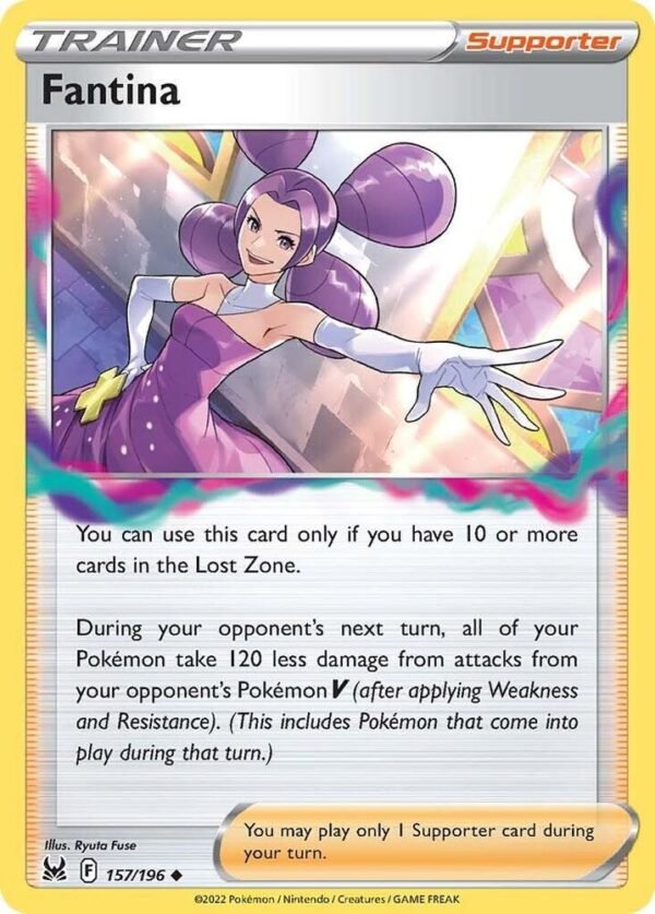 Fantina 157/196 Normal SWSH11: Lost Origin