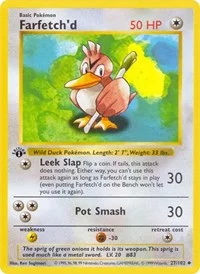 Farfetch'd | 027/102 | 1st Edition | Base Set (Shadowless)