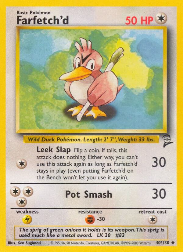 Farfetch’d 040/130 Normal Base Set 2