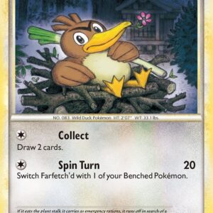 Farfetch’d 19/123 Normal HeartGold SoulSilver