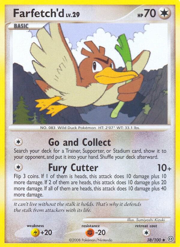 Farfetch’d 38/100 Normal Stormfront Farfetch’d 38/100 Normal Stormfront