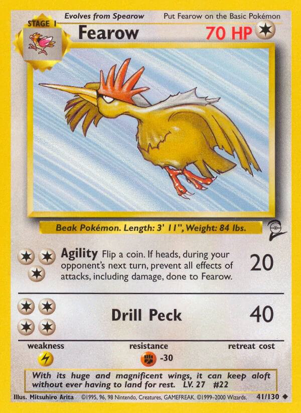 Fearow 041/130 Normal Base Set 2