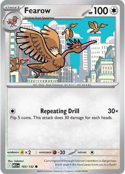 Fearow 103/132 Normal ME01: Mega Evolution