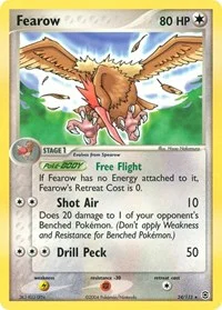 Fearow | 24/112 | Reverse Holofoil | FireRed & LeafGreen