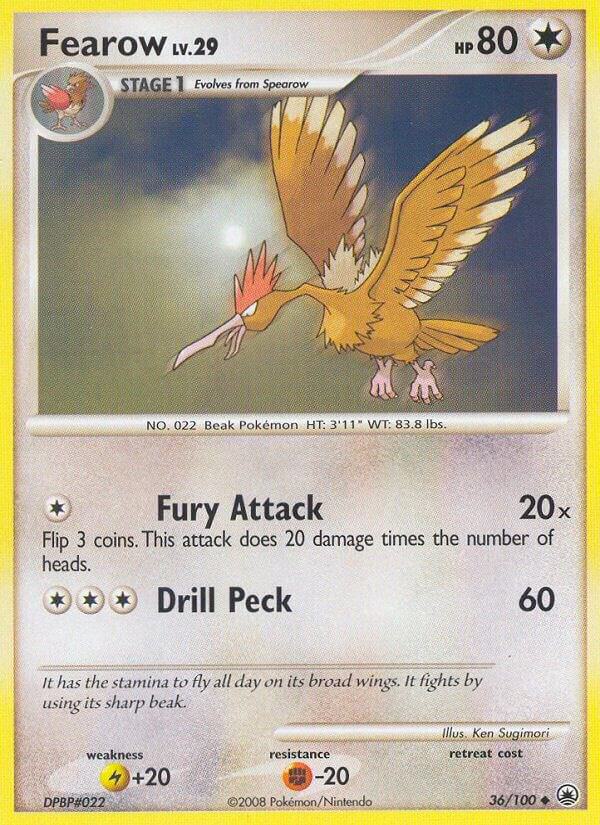 Fearow 36/100 Normal Majestic Dawn Fearow 36/100 Normal Majestic Dawn