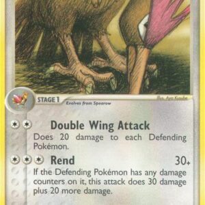 Fearow 37/100 Reverse Holofoil Sandstorm Fearow 37/100 Reverse Holofoil Sandstorm