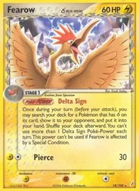 Fearow (Delta Species) | 18/100 | Normal | Crystal Guardians