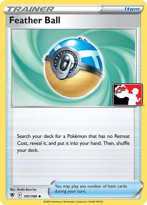 Feather Ball 141/189 Holofoil Prize Pack Series Cards