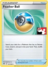 Feather Ball | 141/189 | Holofoil | Prize Pack Series Cards