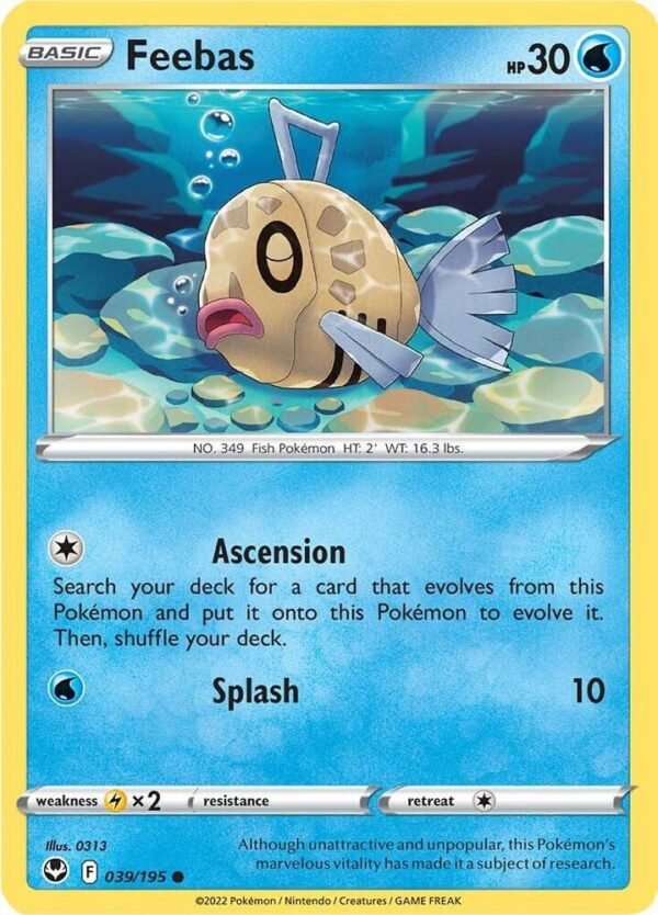 Feebas 039/195 Normal SWSH12: Silver Tempest