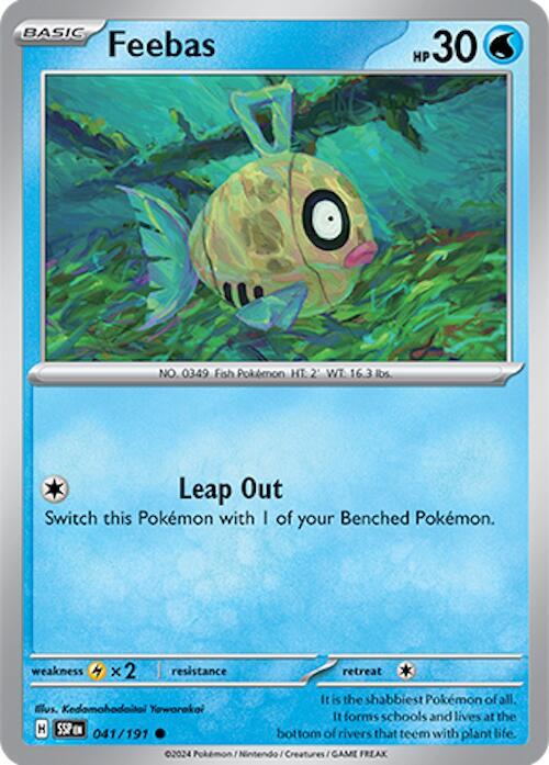 Feebas 041/191 Normal SV08: Surging Sparks Feebas 041/191 Normal SV08: Surging Sparks