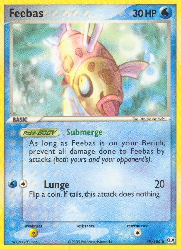 Feebas 049/106 Normal Emerald Feebas 049/106 Normal Emerald