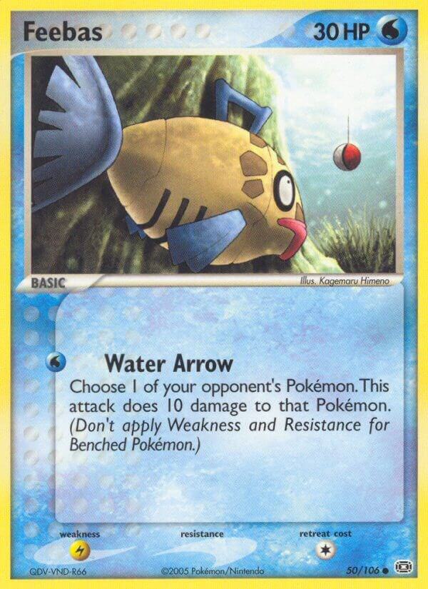 Feebas 050/106 Reverse Holofoil Emerald