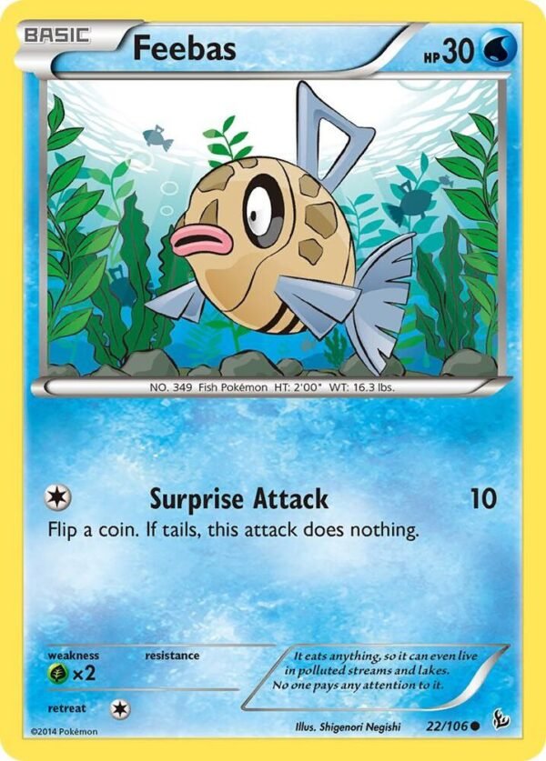 Feebas 22/106 Normal XY – Flashfire Feebas 22/106 Normal XY – Flashfire