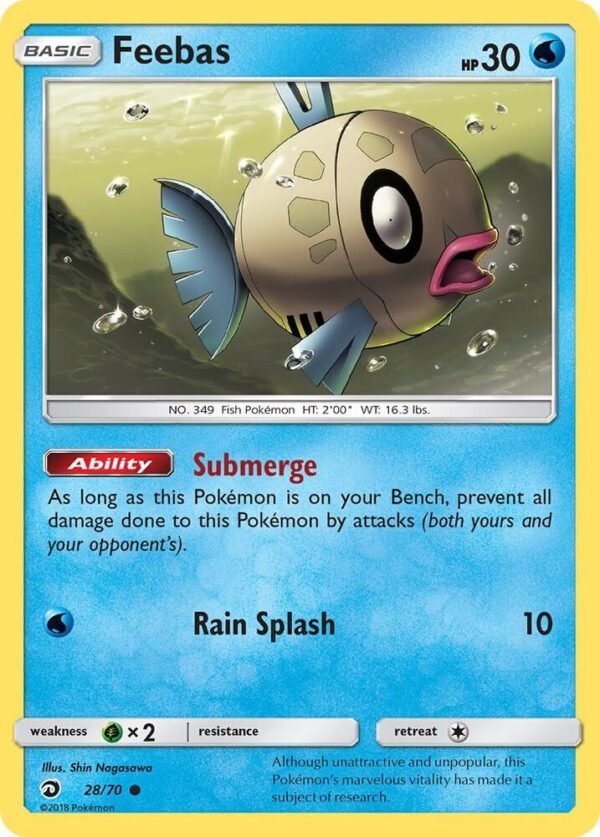 Feebas 28/70 Normal Dragon Majesty
