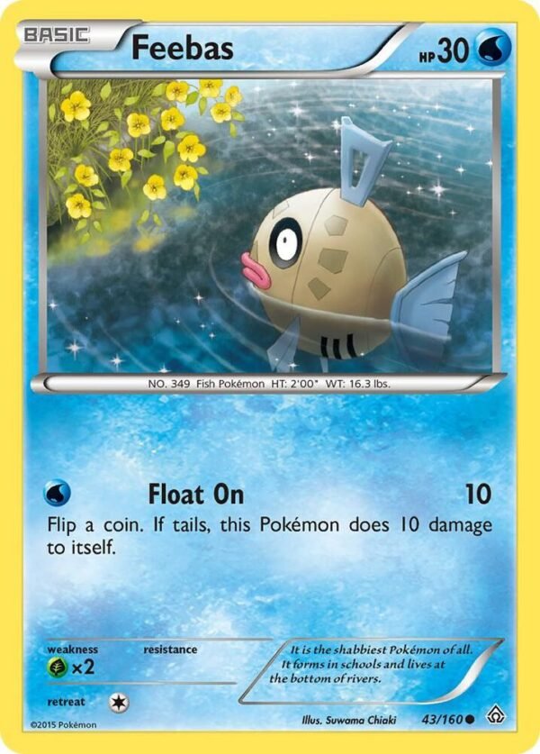 Feebas 43/160 Normal XY – Primal Clash Feebas 43/160 Normal XY – Primal Clash