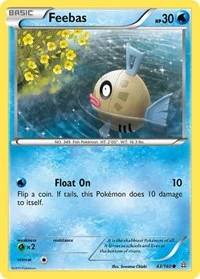 Feebas | 43/160 | Reverse Holofoil | XY - Primal Clash
