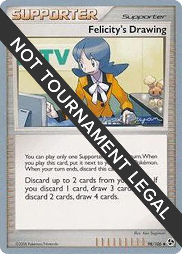 Felicity’s Drawing 2010 (Mychael Bryan) 98/106 Normal World Championship Decks Felicity’s Drawing 2010 (Mychael Bryan) 98/106 Normal World Championship Decks