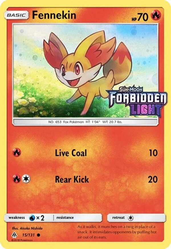 Fennekin 15/131 (Toys R’ Us Promo) Holofoil SM Promos