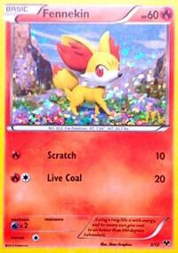 Fennekin 3/12 003/012 Holofoil McDonald’s Promos 2014