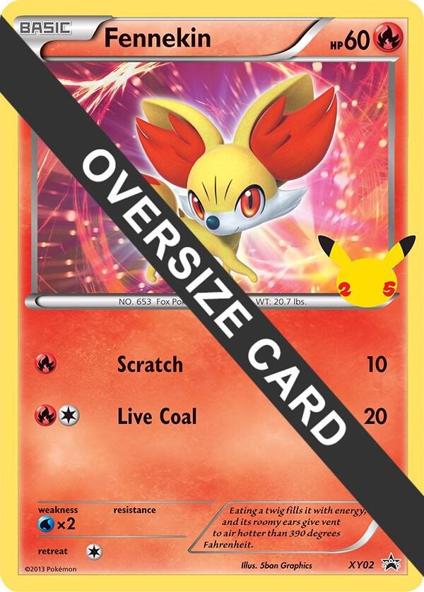 Fennekin XY02 Normal First Partner Pack Fennekin XY02 Normal First Partner Pack