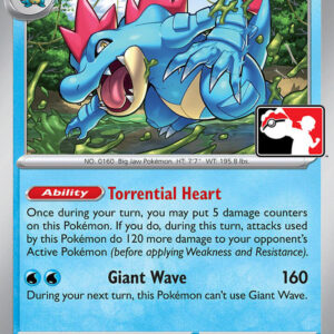 Feraligatr 041/162 Normal Prize Pack Series Cards