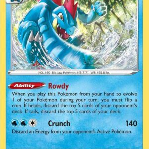Feraligatr 057/264 Holofoil SWSH08: Fusion Strike Feraligatr 057/264 Holofoil SWSH08: Fusion Strike