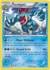 Feraligatr 17/119 (XY Phantom Forces) 017/119 Normal Deck Exclusives