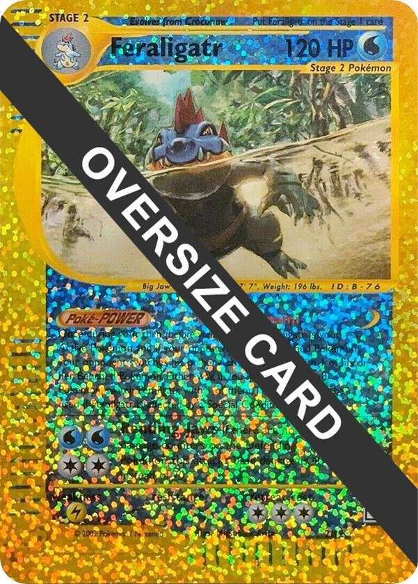 Feraligatr 2/12 (Box Topper) 002/012 Reverse Holofoil Jumbo Cards