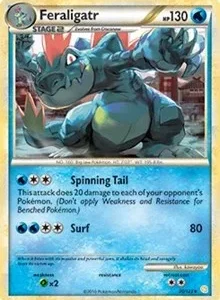 Feraligatr | 20/123 (Cosmos Holo) | 020/123 | Holofoil | Deck Exclusives