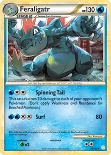 Feraligatr | 20/123 (Cosmos Holo) | 020/123 | Holofoil | Deck Exclusives