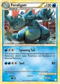 Feraligatr | 20/123 | Reverse Holofoil | HeartGold SoulSilver