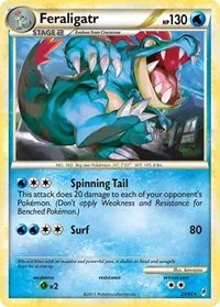 Feraligatr | 25/95 | Reverse Holofoil | Call of Legends