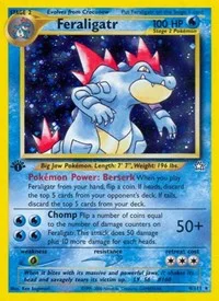 Feraligatr (4) | 004/111 | Unlimited Holofoil | Neo Genesis