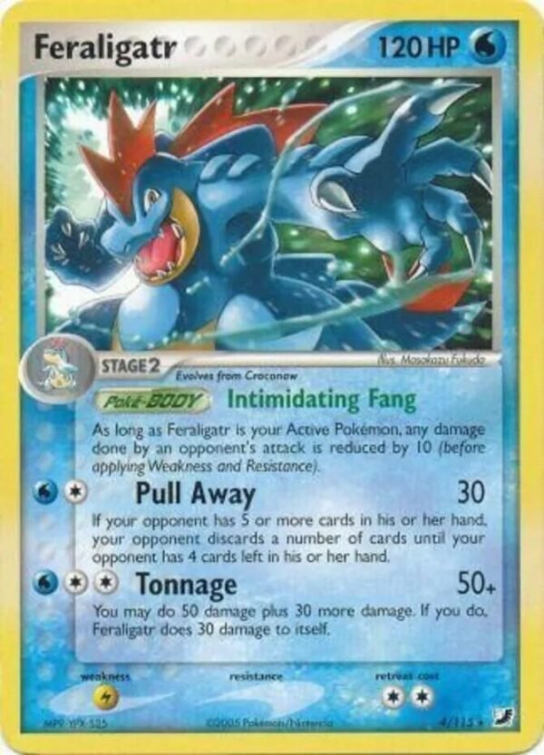 Feraligatr 4/115 Normal Deck Exclusives Feraligatr 4/115 Normal Deck Exclusives